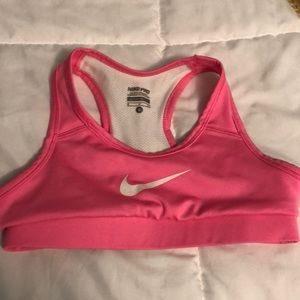 Pink Nike Sports Bra